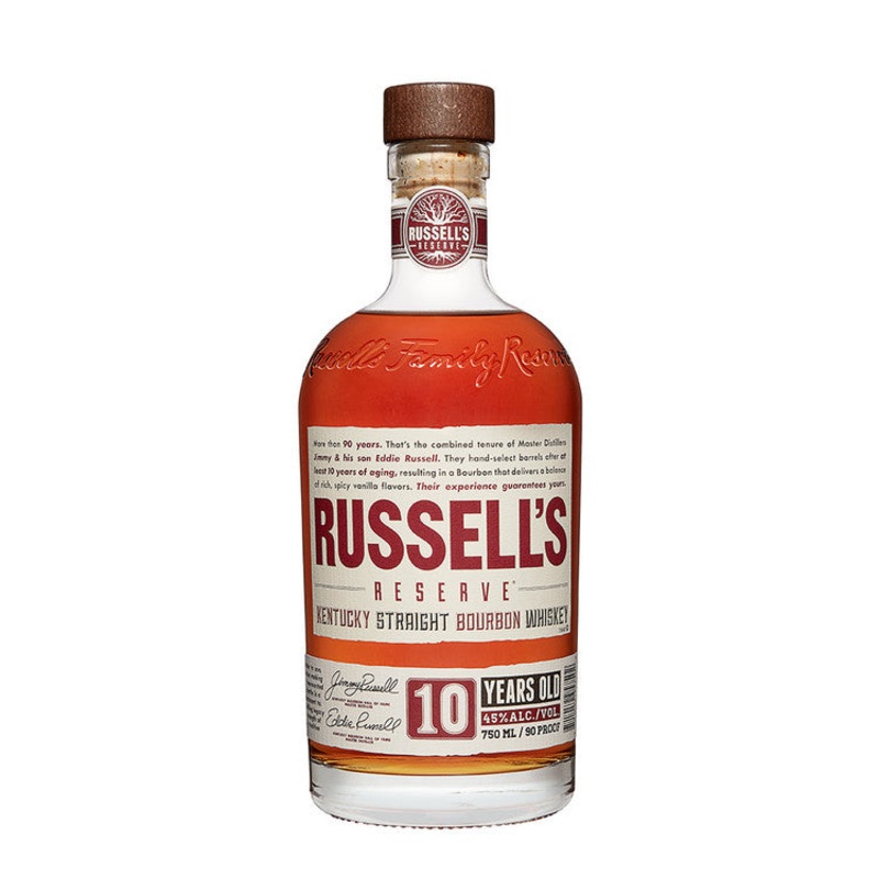 RUSSELL’S RESERVE STRAIGHT BOURBON 10 YR 90 750ML 750ML