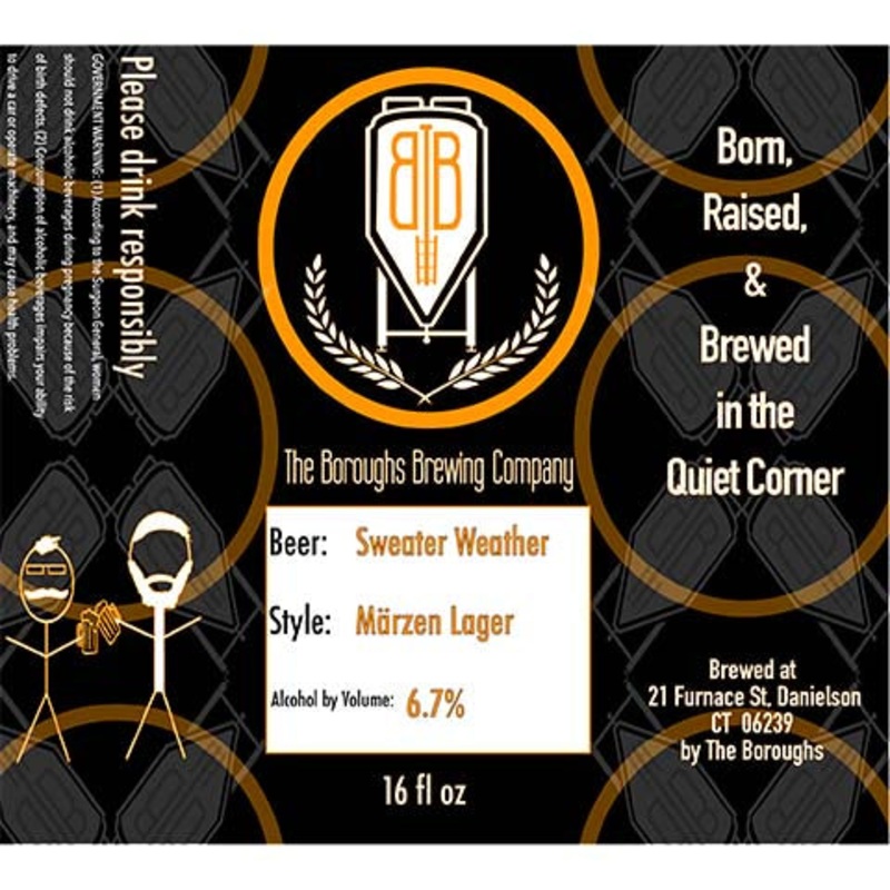 The Borough’s Sweater Weather Marzen Lager 16OZ SINGLE CAN