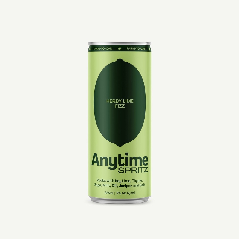 Anytime Spritz Herby Lime Fizz 6x 4-packs (24 Cans)
