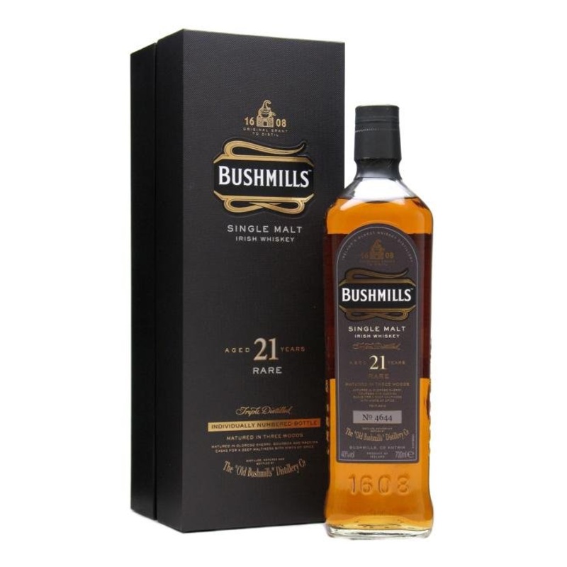 BUSHMILLS 21 YEAR OLD  Madeira Finish