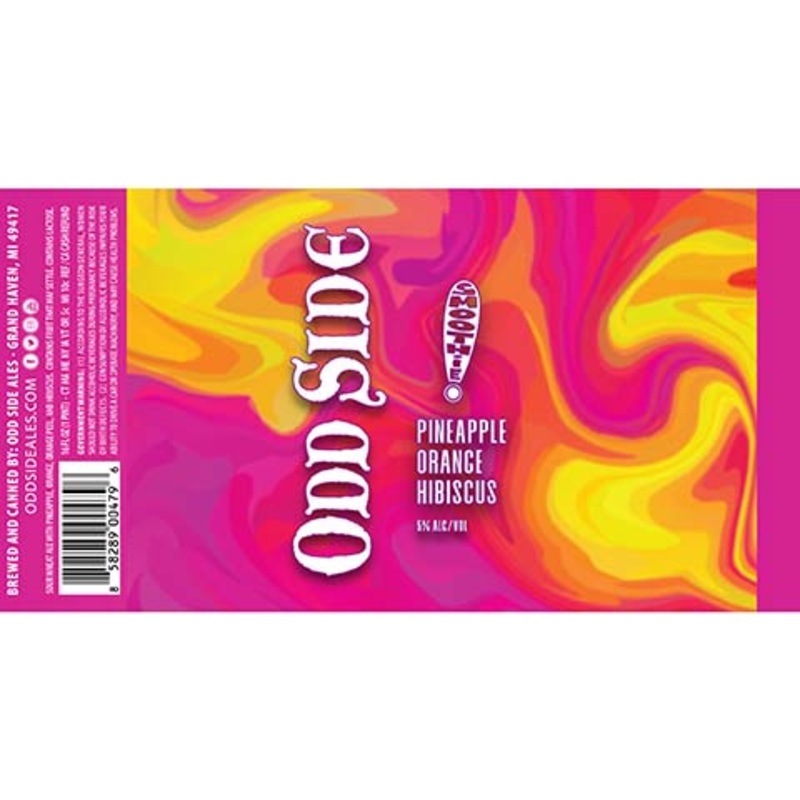 Odd Side Ales Smoothie Sour Wheat (Pineapple, Orange, Hibiscus) 12OZ SINGLE CAN
