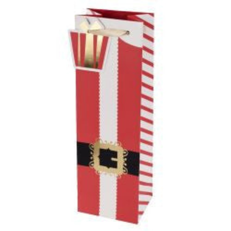Santa Belt Wine Bag