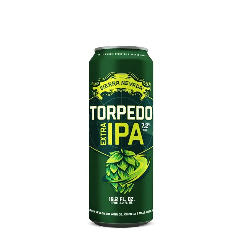 Sierra Nevada Torpedo Extra IPA Beer 19.2 fl oz Single Can