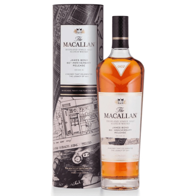 The Macallan James Bond 60 Highland Single Malt Scotch Whisky Decade III 700ML BTL
