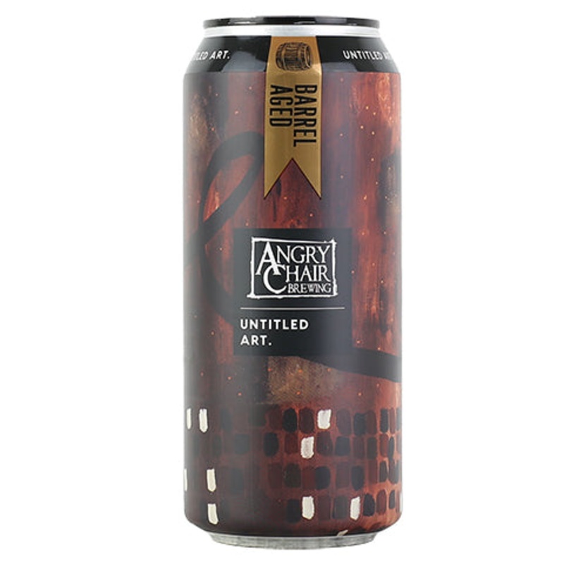 Untitled Art/Angry Chair Barrel Aged Midnight Toffee Stout 16OZ SINGLE CAN