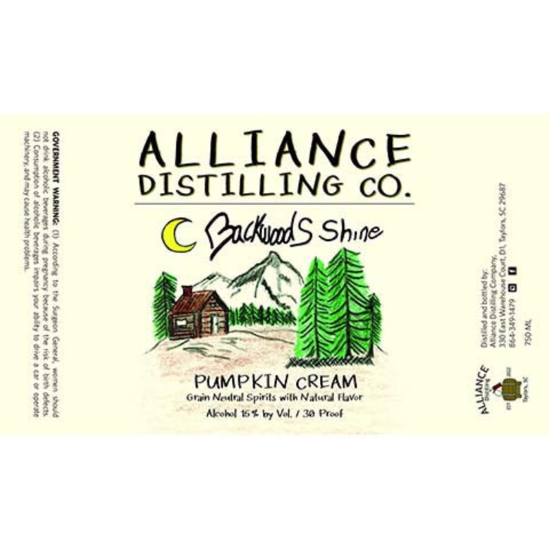 Alliance Pumpkin Cream 750ML BTL