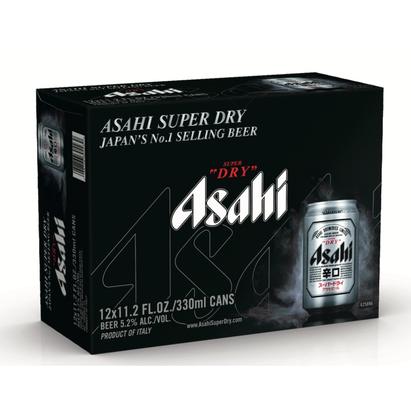 ASAHI SUPER DRY 12 CANS