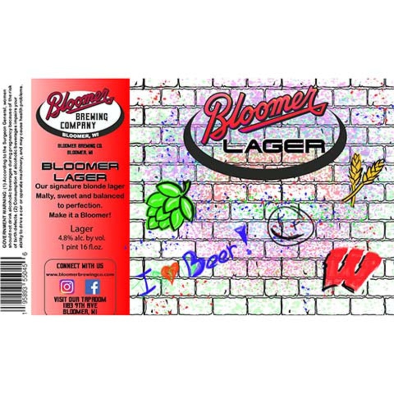 Bloomer Bloomer Lager 16OZ SINGLE CAN