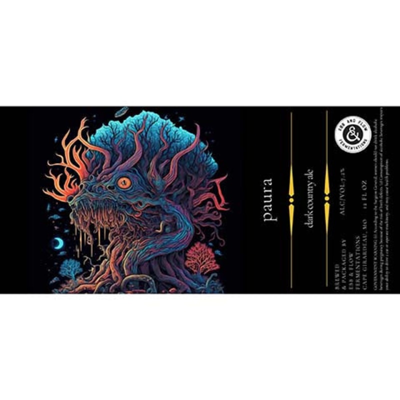 Ebb & Flow Paura Dark Country Ale 12OZ SINGLE CAN