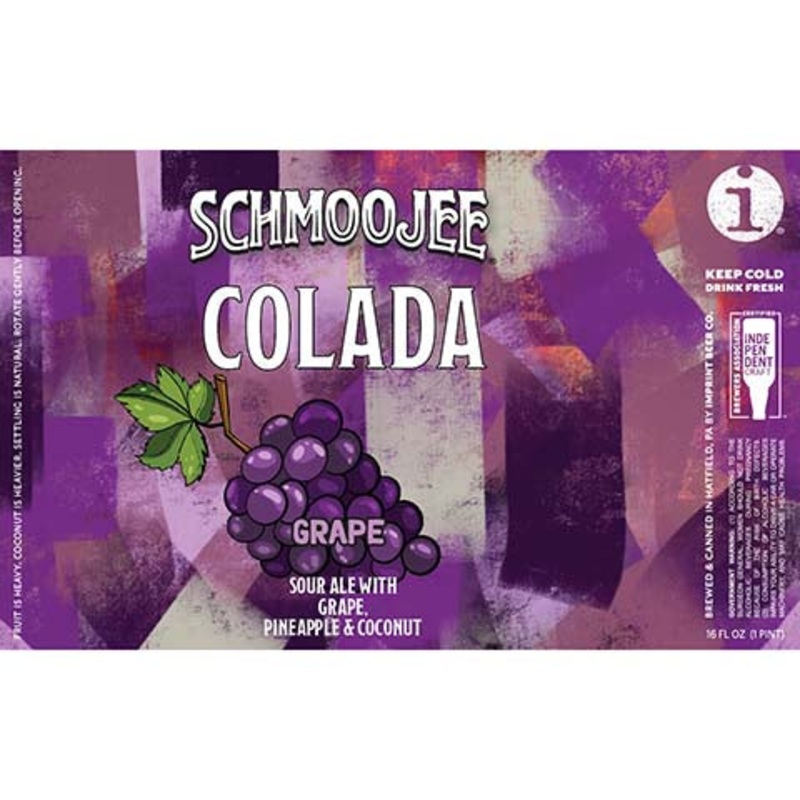 Imprint Schmoojee Colada Grape Sour Ale 16OZ SINGLE CAN