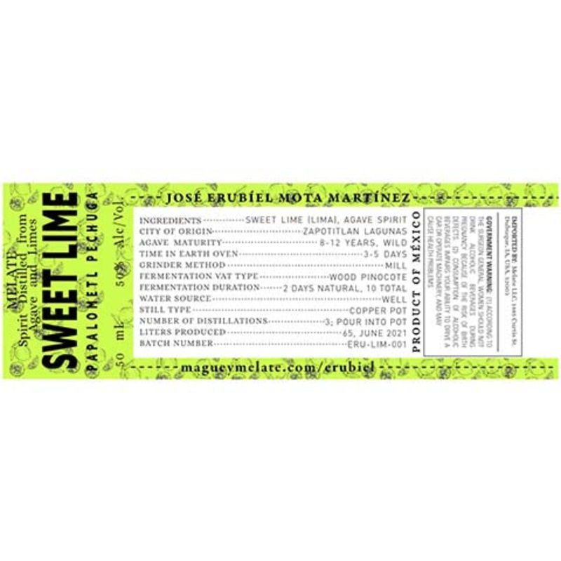 Melate Papalometl Pechuga 50ML BTL