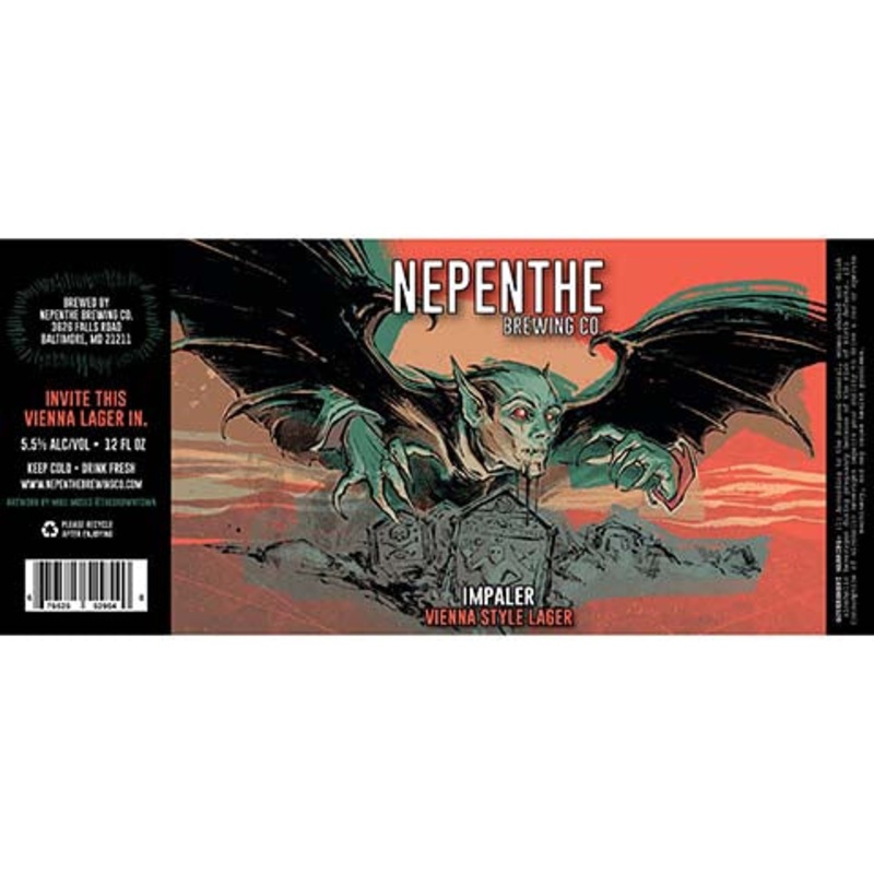 Nepenthe Impaler Vienna Style Lager 12OZ SINGLE CAN