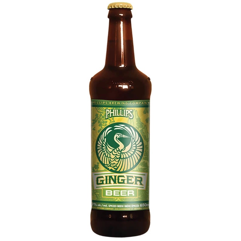 PHILLIPS GINGER BEER 650ML BT @ Kelowna [1003578] 650 ml