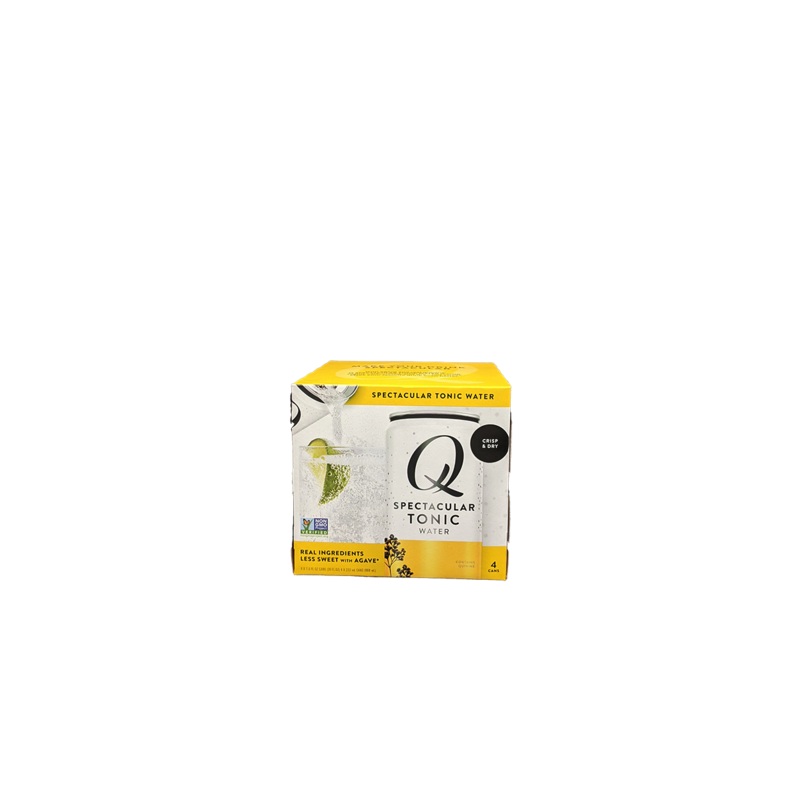 Q Spectacular Tonic Water 4 Pack Cans