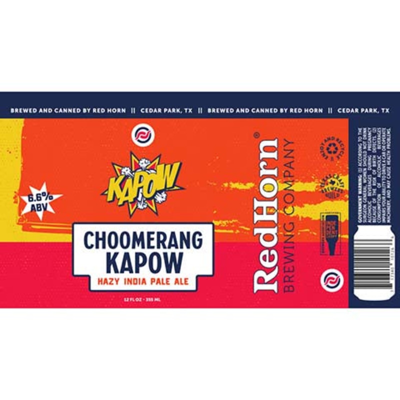Red Horn Choomerang Kapow Hazy IPA 12OZ SINGLE CAN