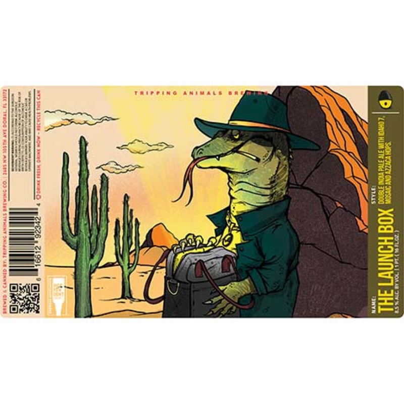 Tripping Animals The Launch Box DIPA 16OZ SINGLE CAN