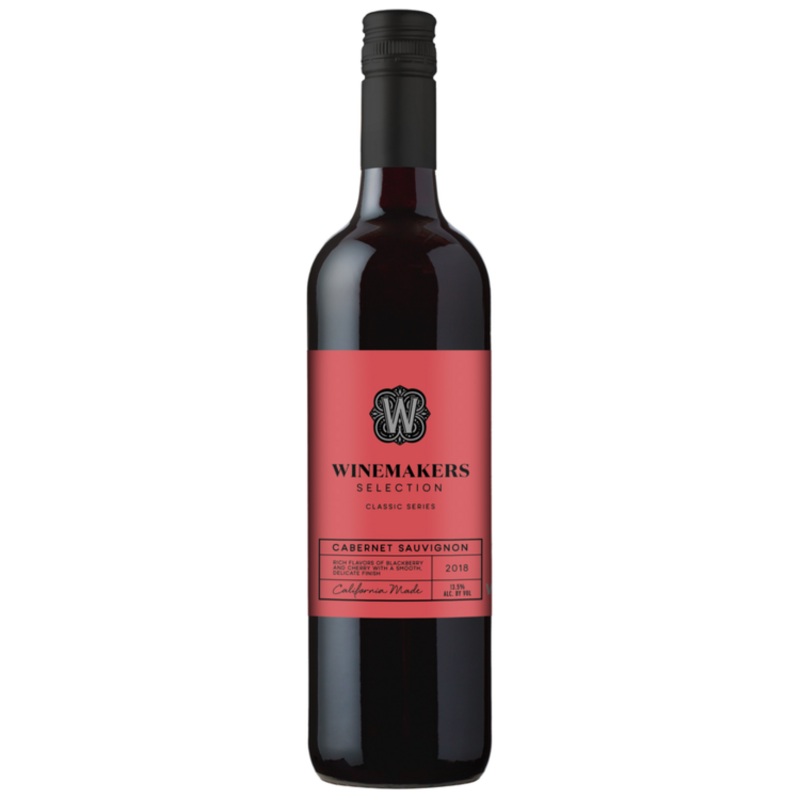 WINEMAKERS SELECTION CABERNET SAUVIGNON CLASSIC SERIES CALIFORNIA 2018 750ML 750ML
