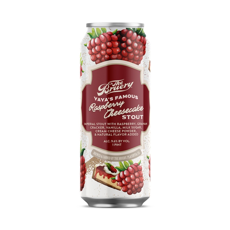 Yaya’s Famous Raspberry Cheesecake Stout