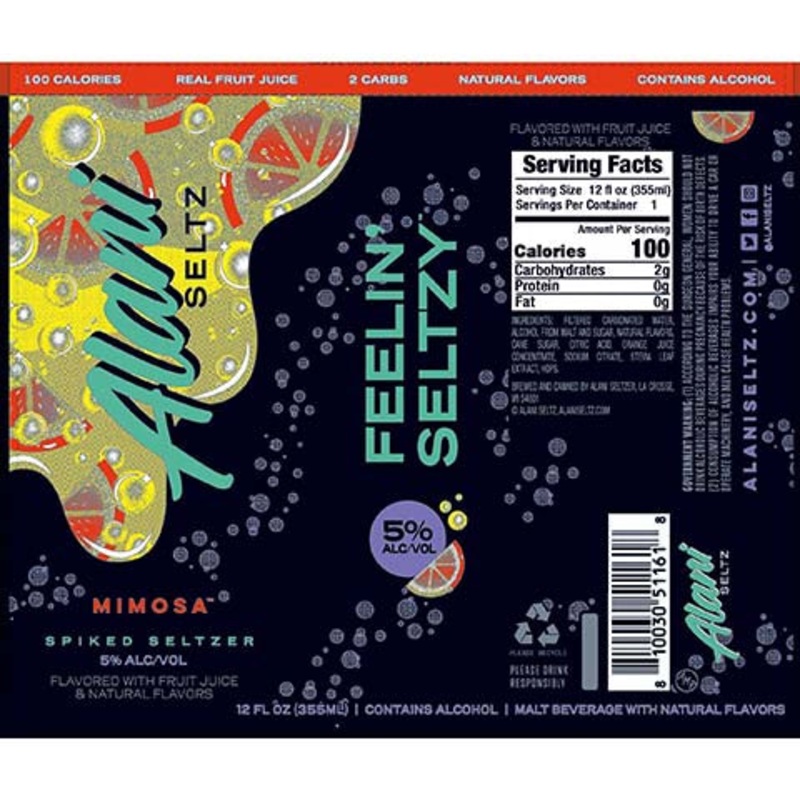 Alani Seltz Mimosa 12OZ SINGLE CAN