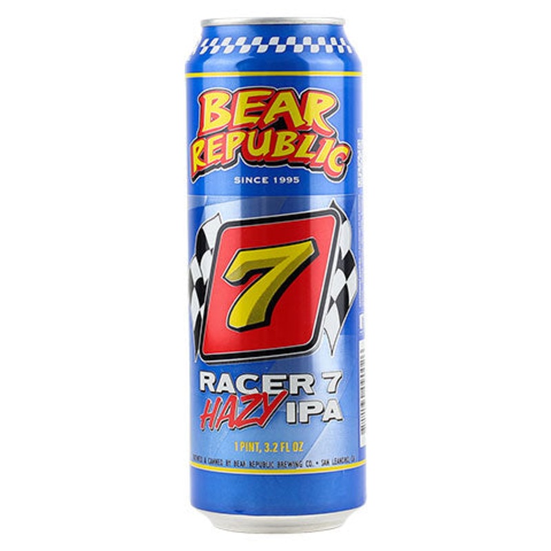 Bear Republic Racer 7 Hazy IPA 19.2OZ SINGLE CAN