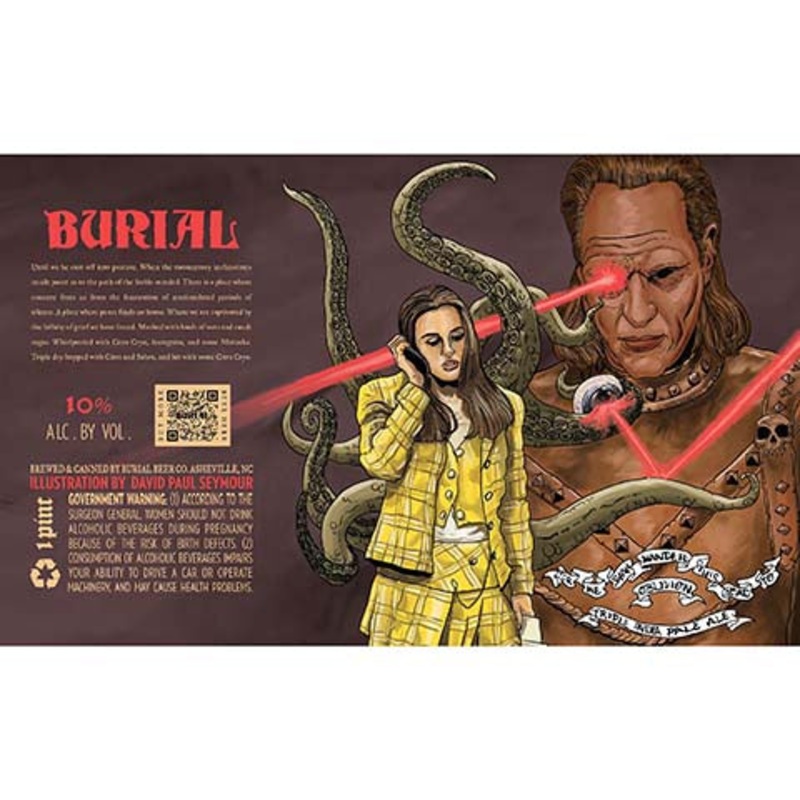 Burial For We Shall Wander this Road to Oblivion TIPA 16OZ SINGLE CAN