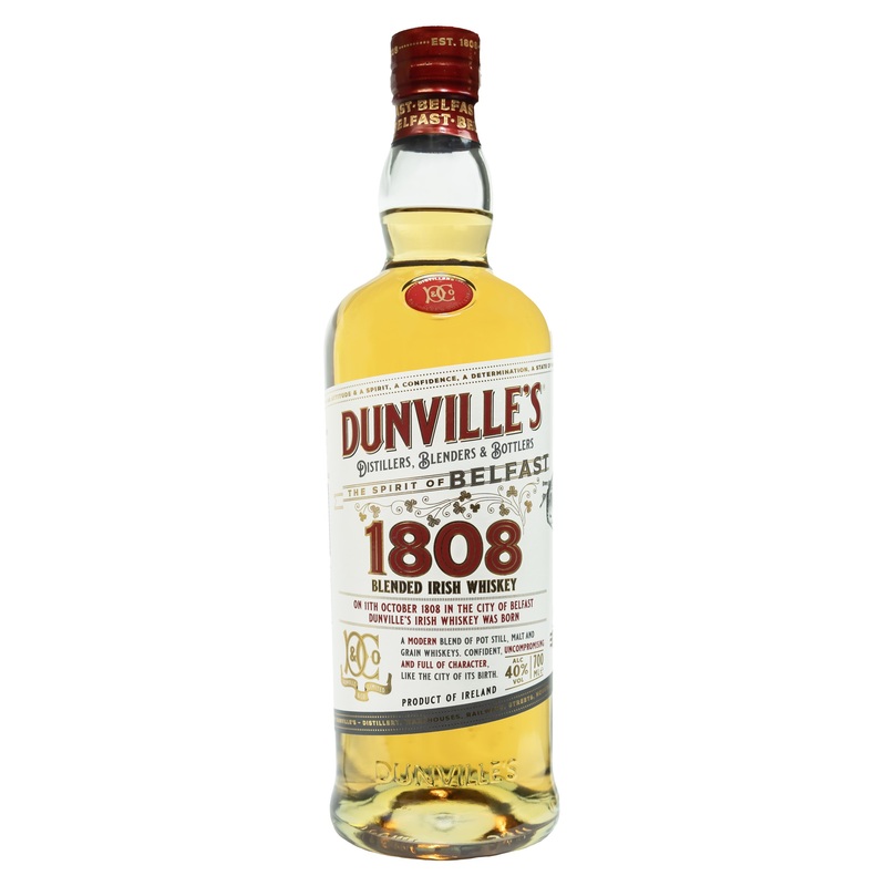 Dunville Irish Whiskey 1808 700ML 700ml Bottle
