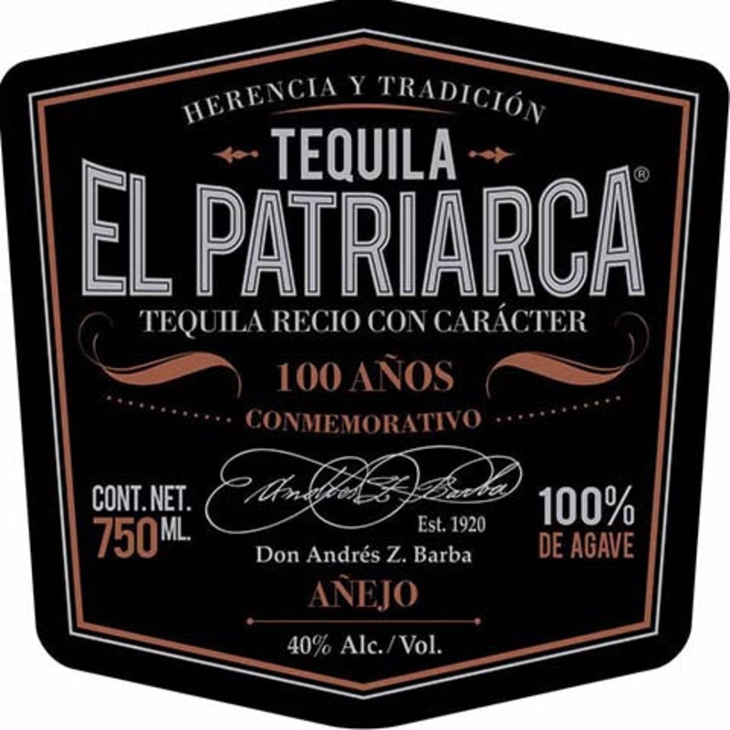 El Patriarca 100 Anos Anejo Tequila 750ML BTL
