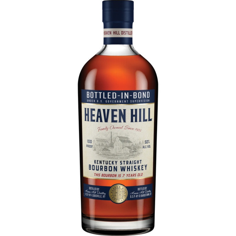 HEAVEN HILL STRAIGHT BOURBON OLD STYLE BOTTLED IN BOND 7 YR 100 750ML 750ML