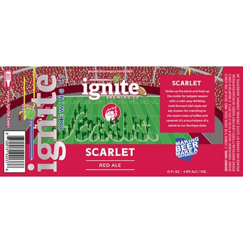 Ignite Scarlet Red Ale 12OZ SINGLE CAN