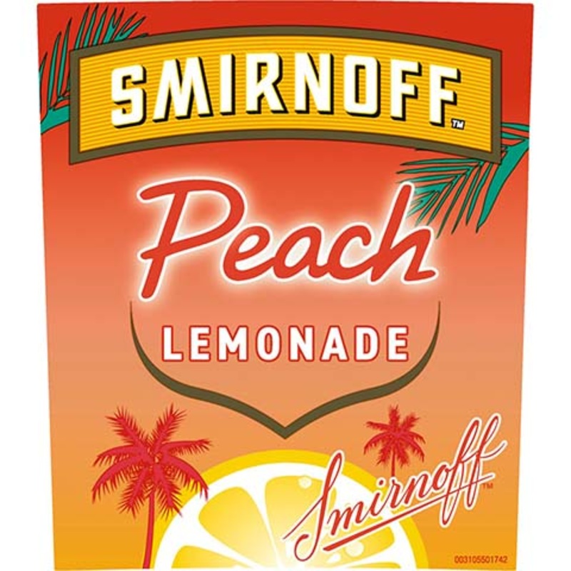 Smirnoff Peach Lemonade Vodka 750ML BTL