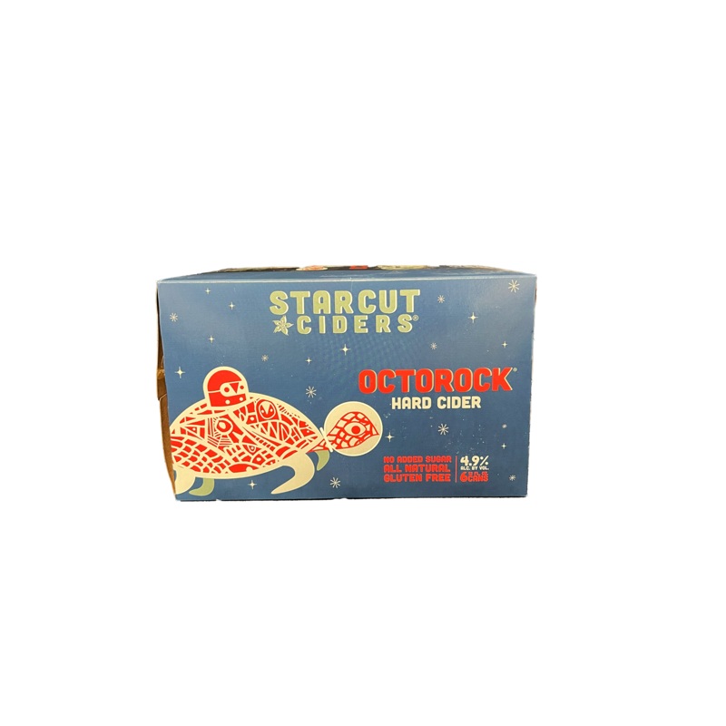 Starcut Octorock Hard Cider 6 Pack Cans