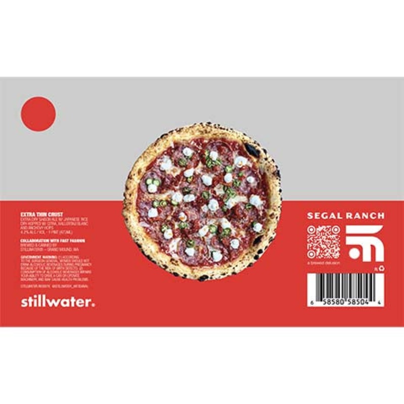 Stillwater Extra Thin Crust Extra Dry Saison Ale 16OZ SINGLE CAN