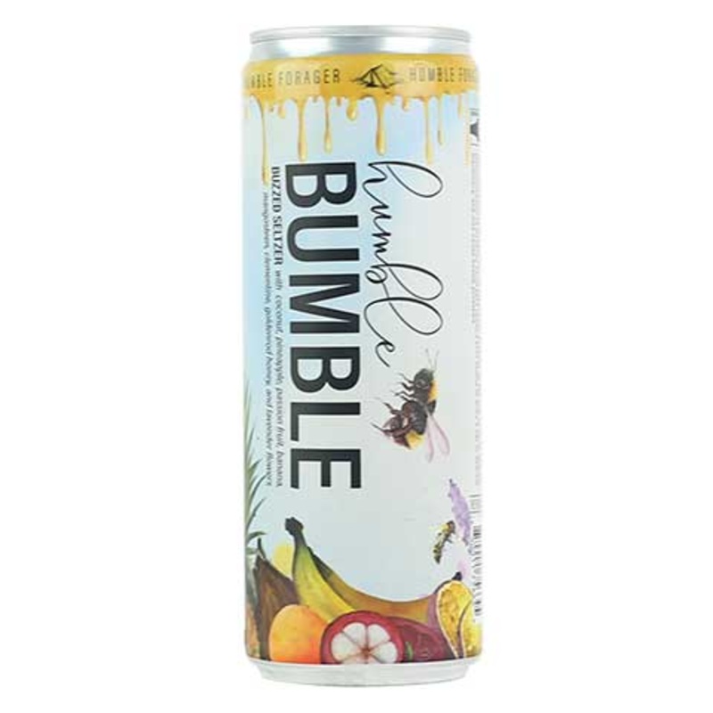Humble Forager Humble Bumble V4 Mangosteen & Banana Seltzer 12OZ SINGLE CAN