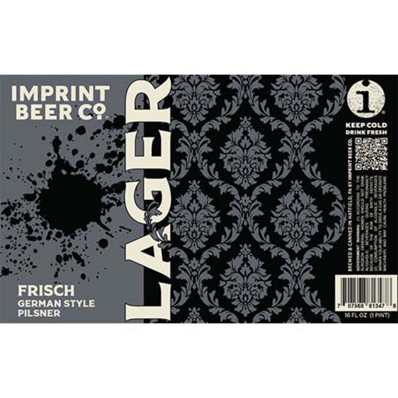 Imprint Frisch Lager 16OZ SINGLE CAN