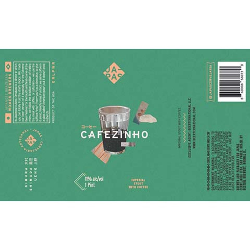 Japas Cafezinho Imperial Stout 16OZ SINGLE CAN