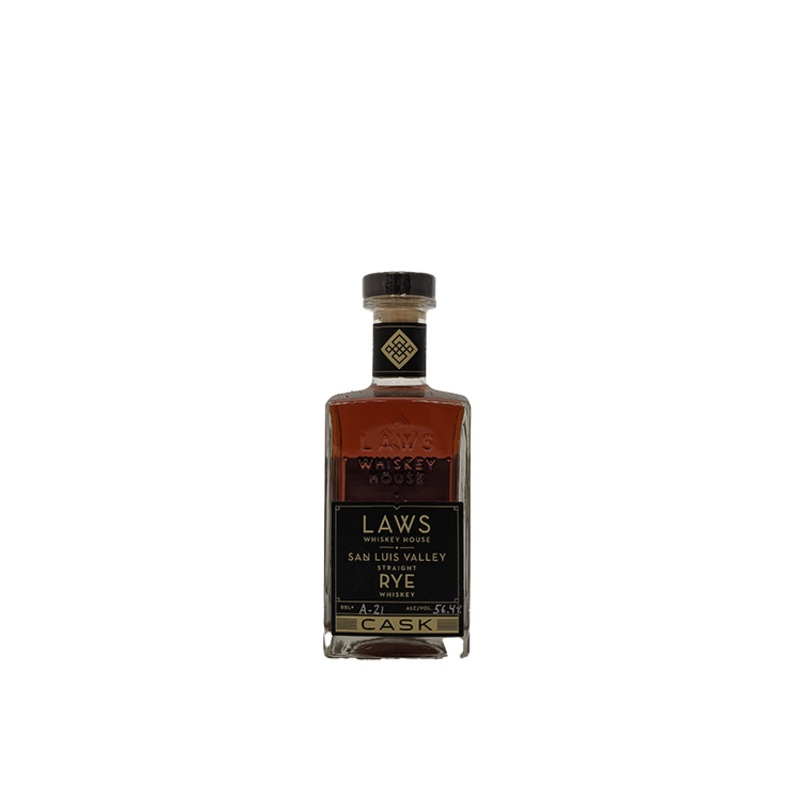Laws Cask Strength San Luis Valley Rye Whiskey 750ML