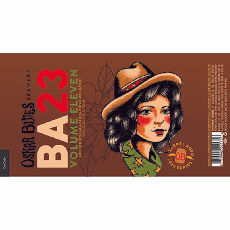 Oskar Blues BA23 Volume Eleven Barleywine Ale 12OZ SINGLE CAN