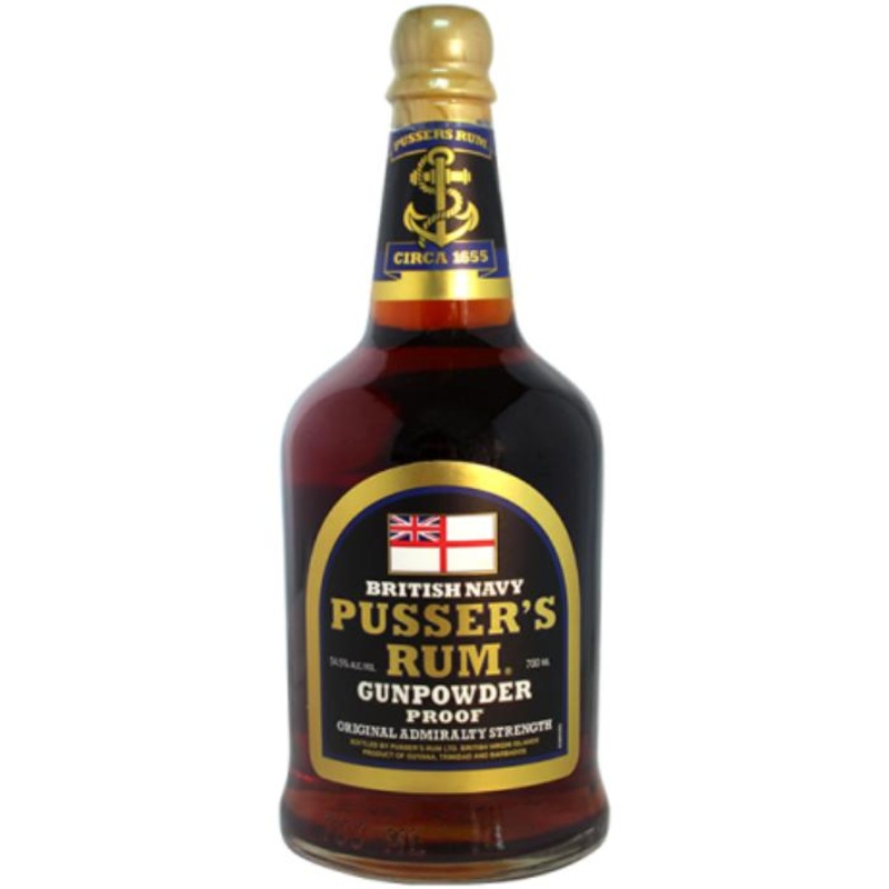 Pusser’s Rum Gunpowder Proof