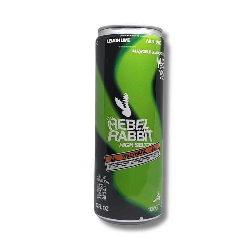 Rebel Rabbit Wild Lemon Lime 4pk Can