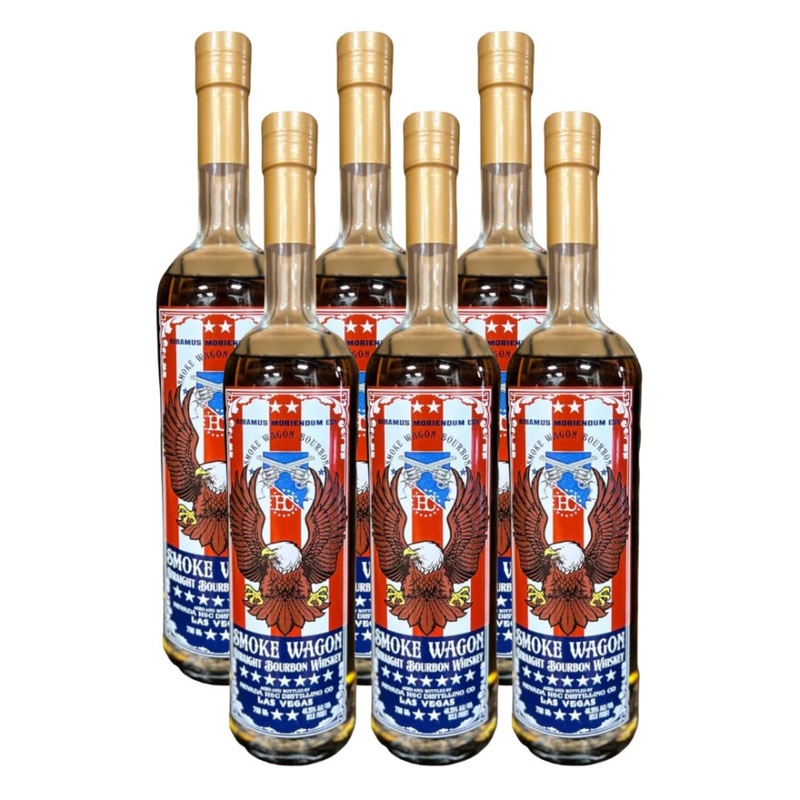 Smoke Wagon Red, White, and Blue 2024 6 Pack