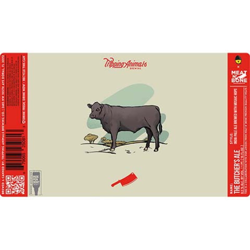 Tripping Animals The Butcher’s Ale IPA 16OZ SINGLE CAN