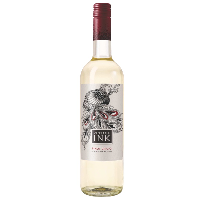 VINTAGE INK PINOT GRIGIO VQA 750ML @ Airdrie [1004528] 750 ml