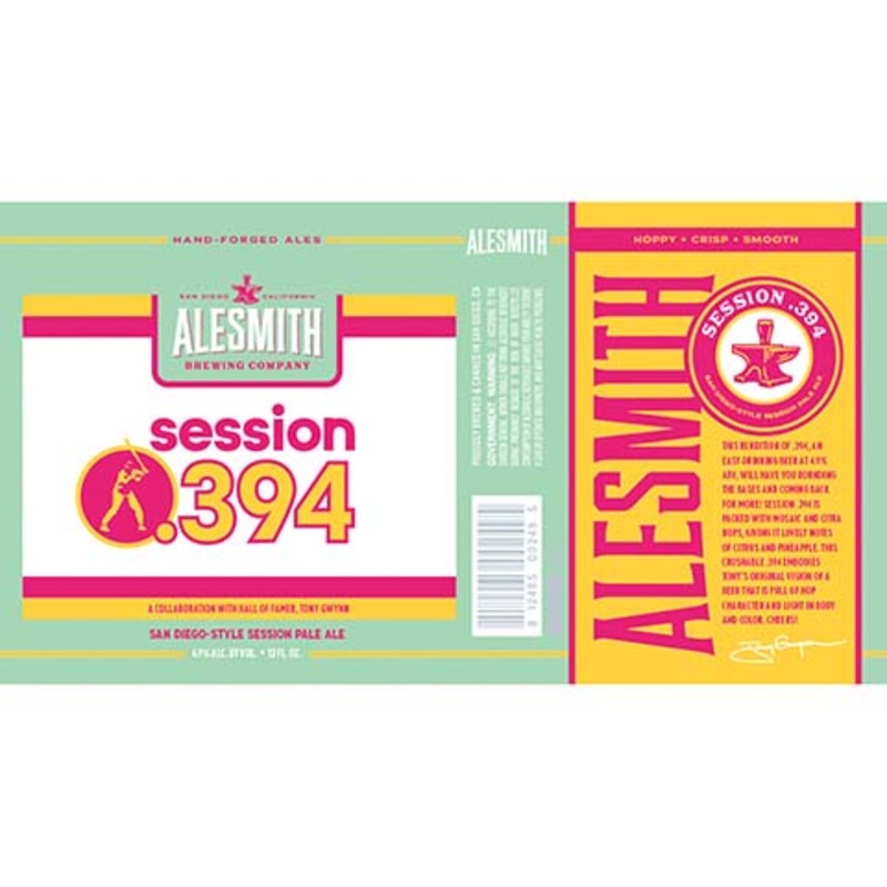 Alesmith Session .394 Pale Ale 12OZ SINGLE CAN