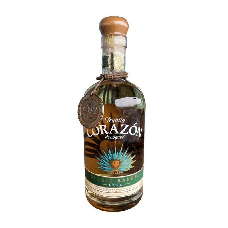 Corazon ‘San Diego Barrel Boys’ Single Barrel Anejo Tequila Aged in 1792 Bourbon Barrels