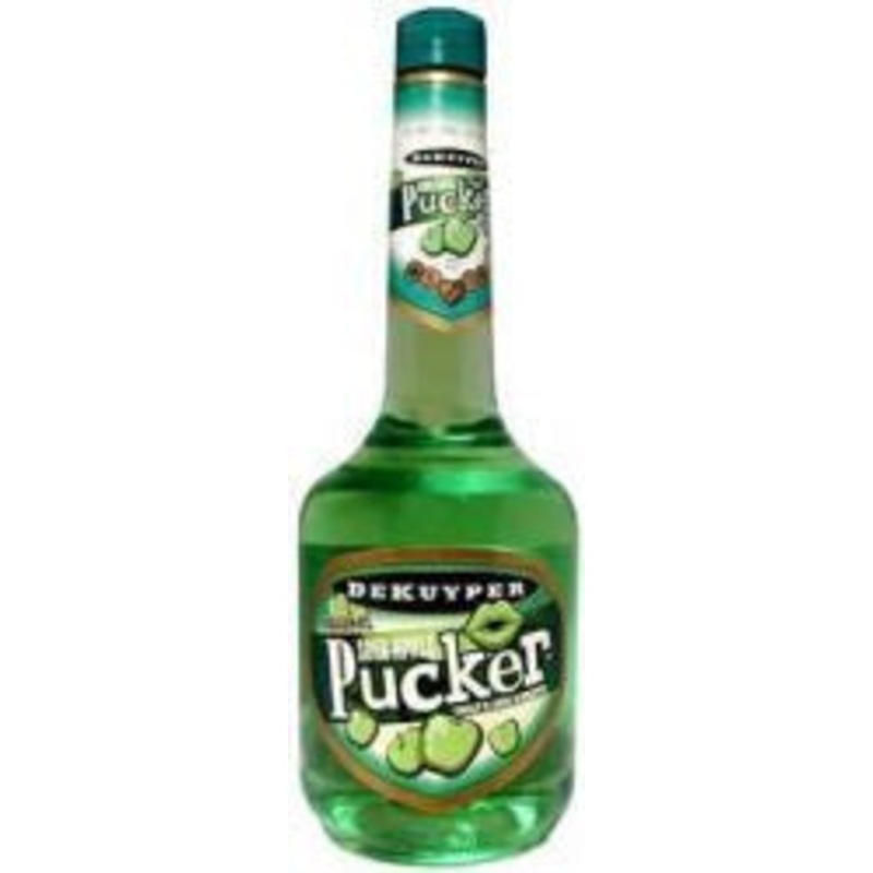 Dekuyper Pucker Sour Apple 750mL