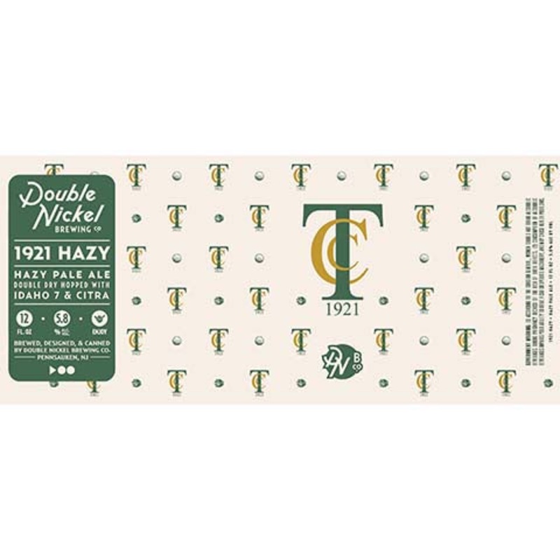 Double Nickel 1921 Hazy Pale Ale 12OZ SINGLE CAN