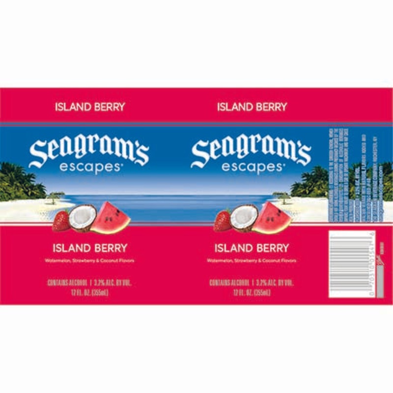 Seagrams Island Berry 12OZ BTL