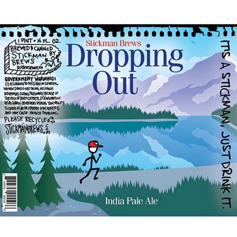 Stickman Dropping Out IPA 16OZ SINGLE CAN