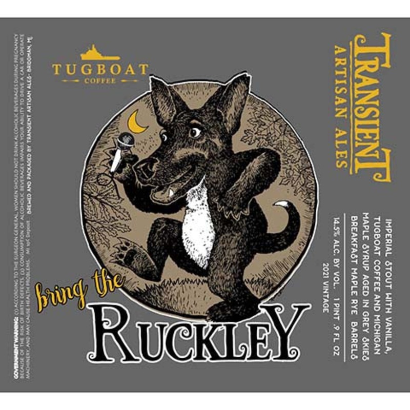 Transient Artisan Ales Bring The Ruckley Imperial Stout 500ML BTL