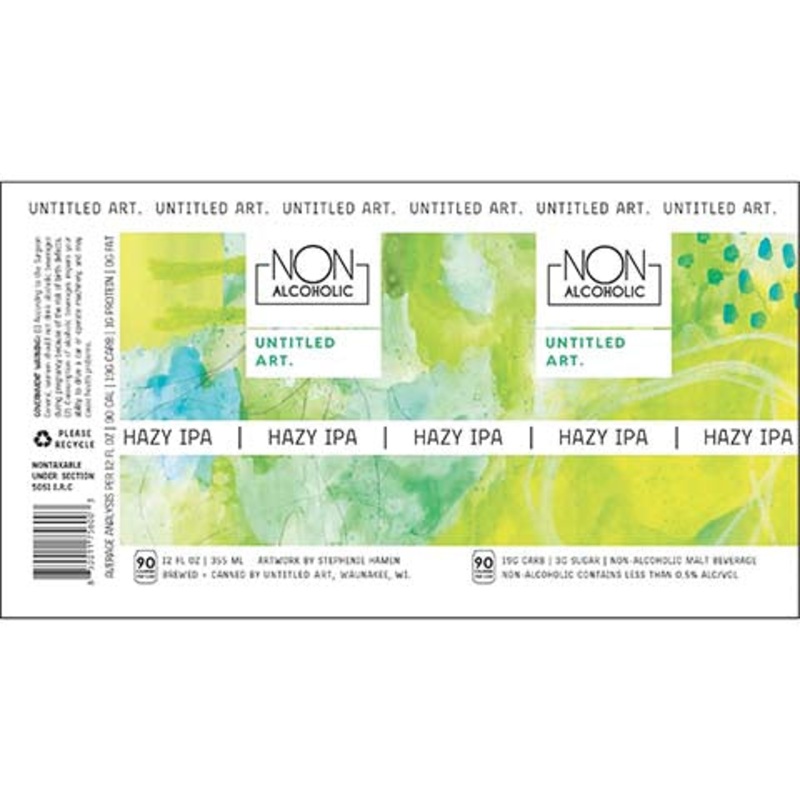 Untitled Art Hazy IPA (Non-Alcoholic) 12OZ SINGLE CAN